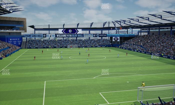 Sporting Park - Section Ga South Stand Ada Seat View