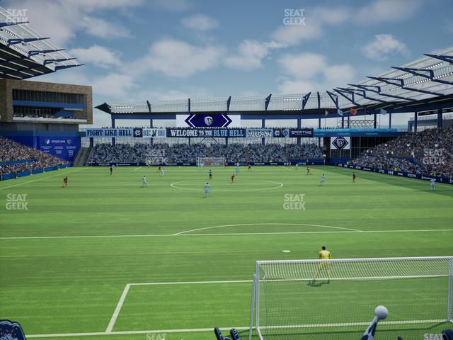 Sporting Park - Section Ga South Stand Seat View