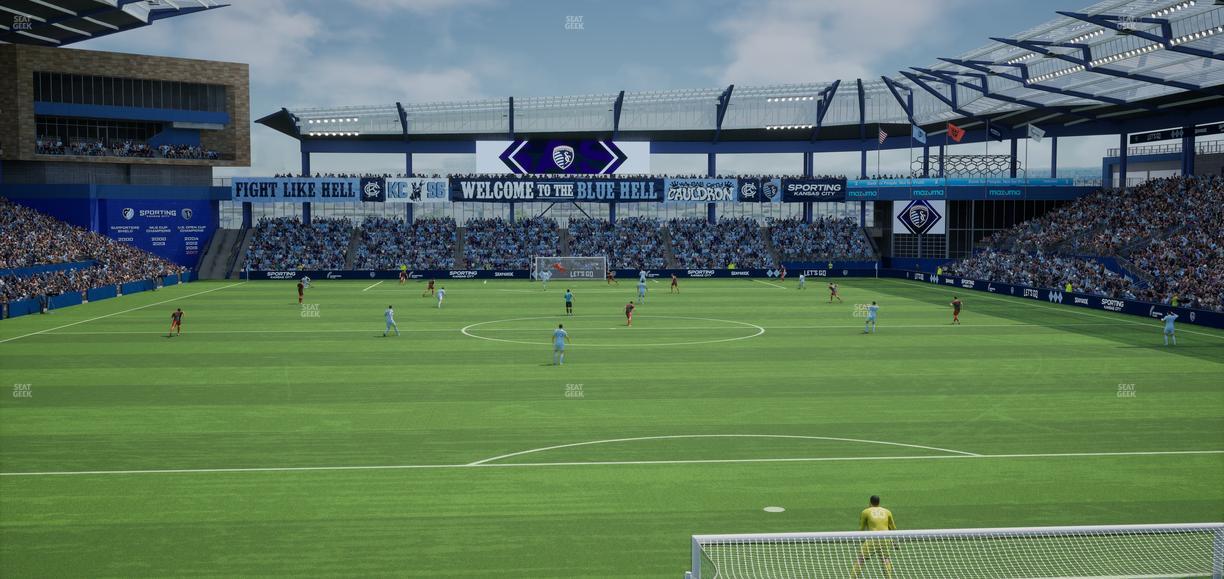 Sporting Park - Section Ga South Stand Seat View