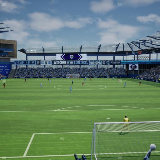 Sporting Park - Section Ga South Stand Seat View