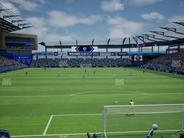 Sporting Park - Section Ga South Stand Seat View