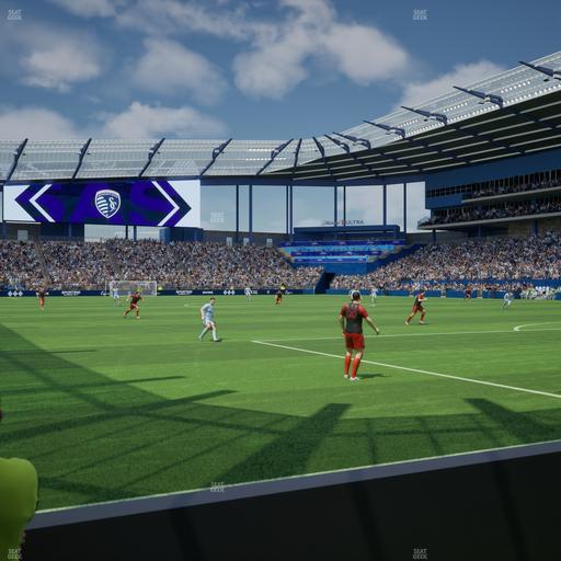 Sporting Park - Section Ga Supporter Stand Seat View