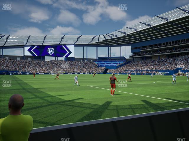 Sporting Park - Section Ga Supporter Stand Seat View