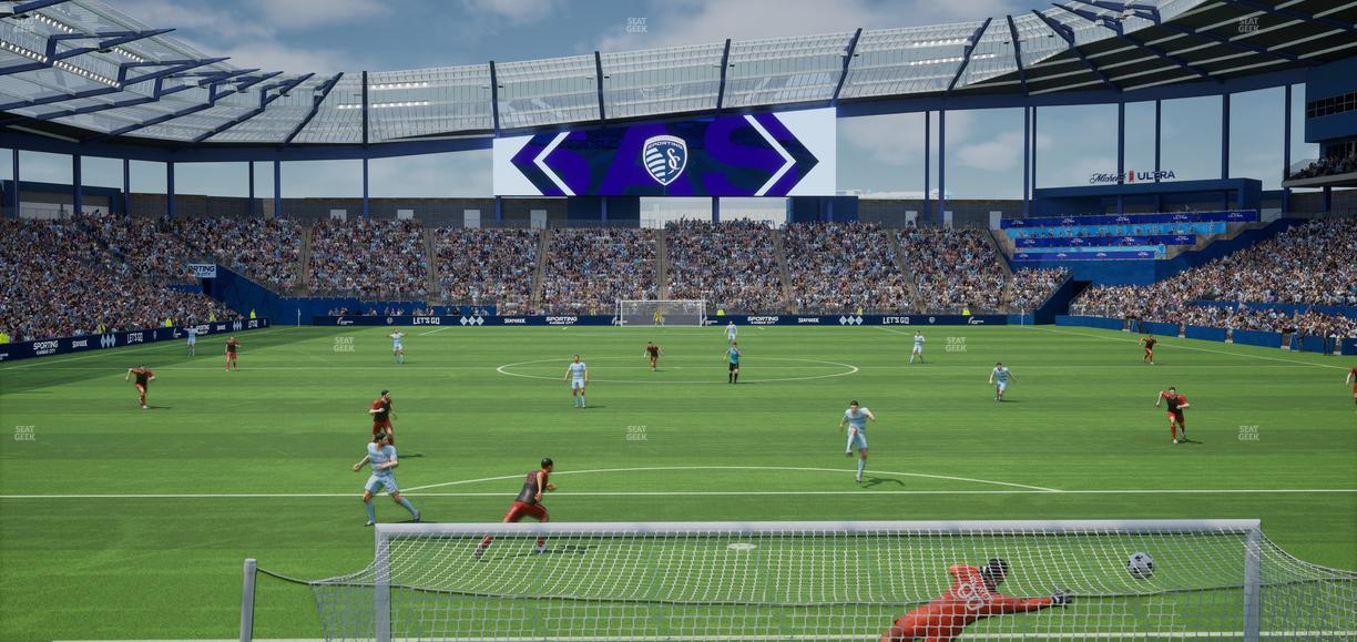 Sporting Park - Section Ga Supporter Stand Seat View