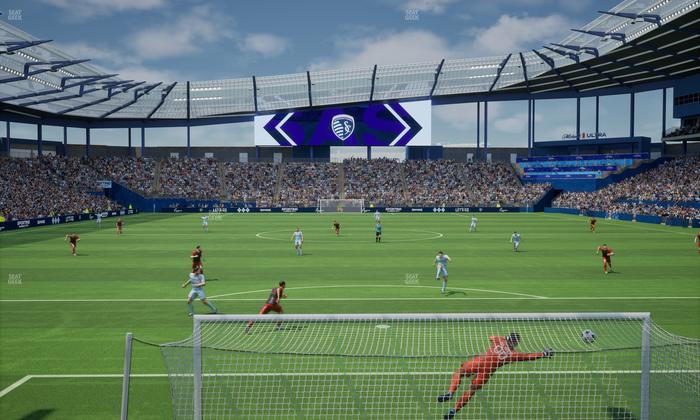 Sporting Park - Section Ga Supporter Stand Seat View