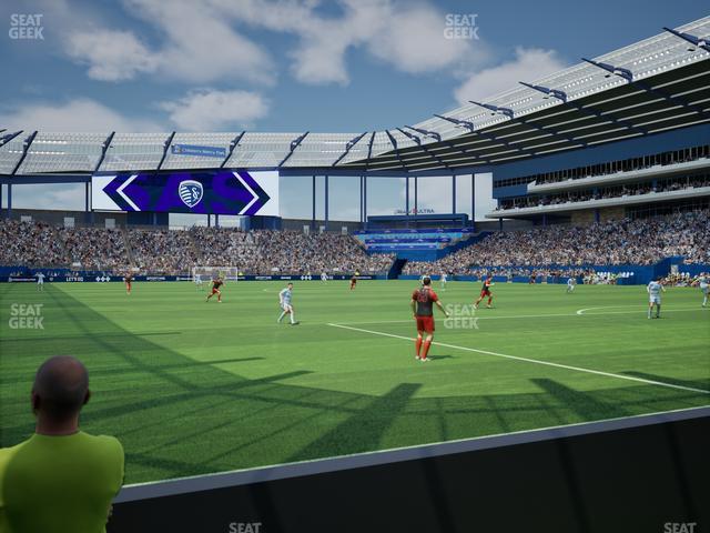 Sporting Park - Section Ga Supporter Stand Seat View