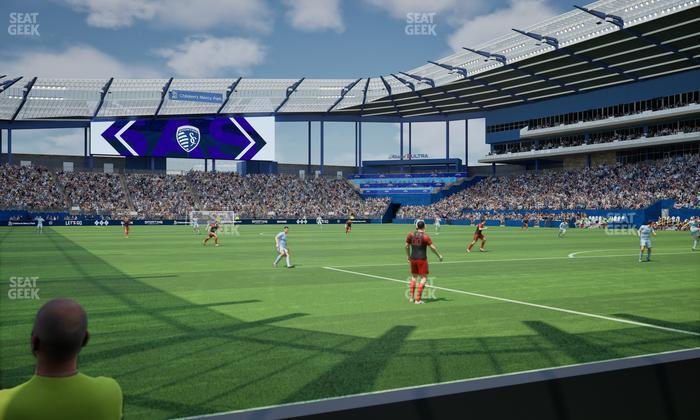 Sporting Park - Section Ga Supporter Stand Seat View