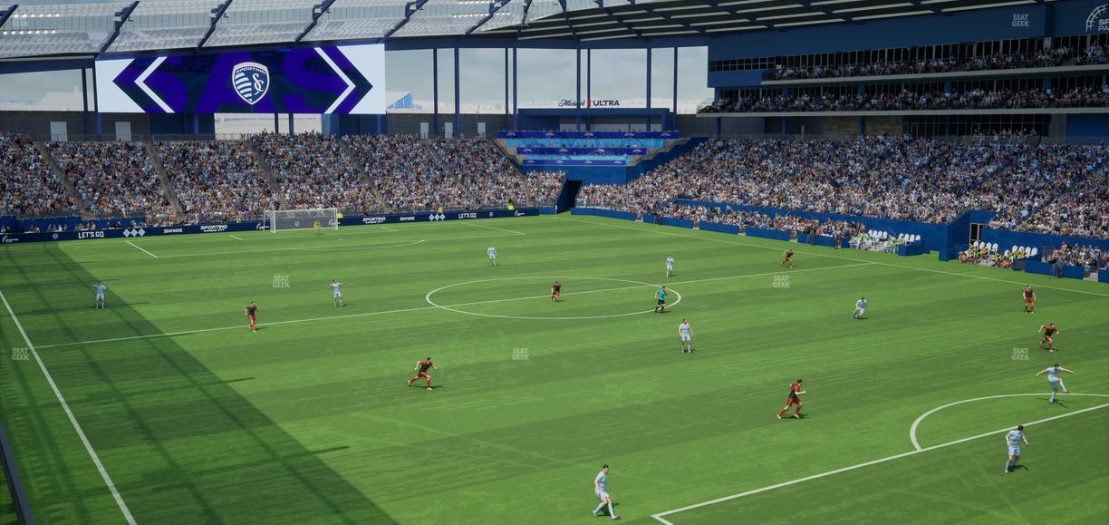 Sporting Park - Section Mazuma Suite Seat View