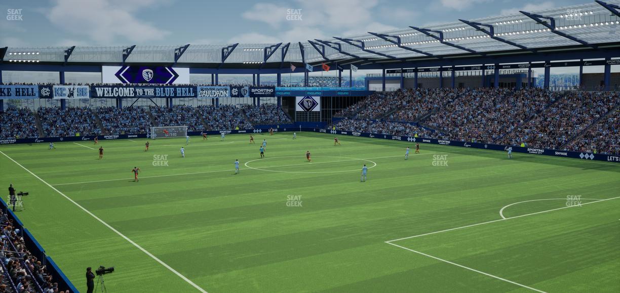 Sporting Park - Section Michelob Ultra Deck Seat View