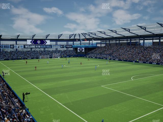 Sporting Park - Section Michelob Ultra Deck Seat View