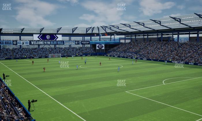 Sporting Park - Section Michelob Ultra Deck Seat View