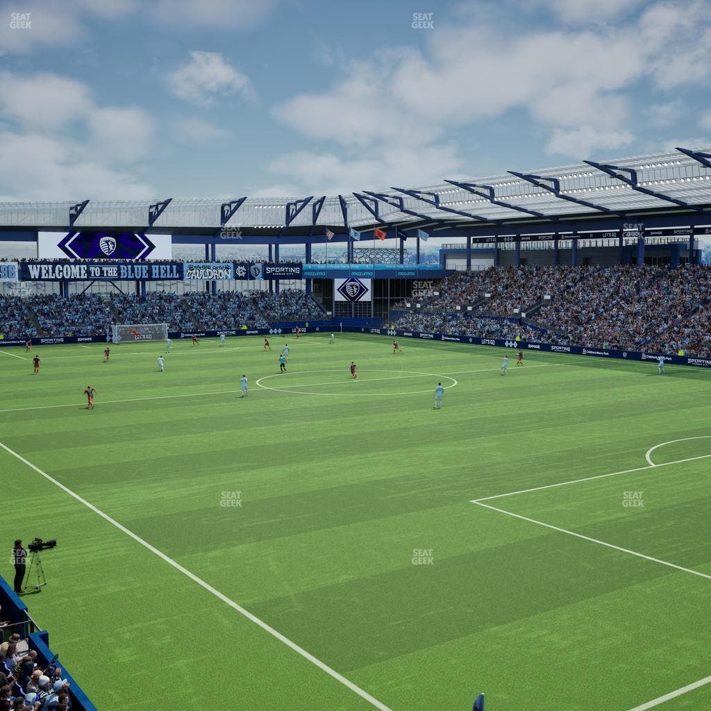 Sporting Park - Section Michelob Ultra Deck Seat View