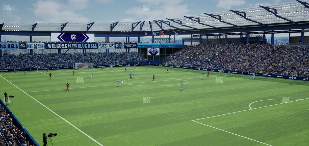 Sporting Park - Section Michelob Ultra Deck Seat View