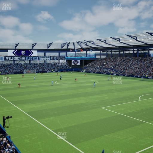 Sporting Park - Section Michelob Ultra Deck Seat View