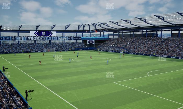 Sporting Park - Section Michelob Ultra Deck Seat View