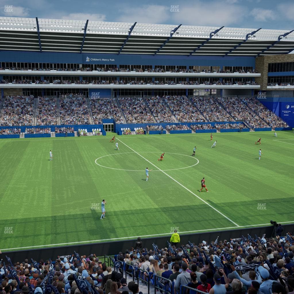 Sporting Park - Section Premier Terrace Tables East Seat View