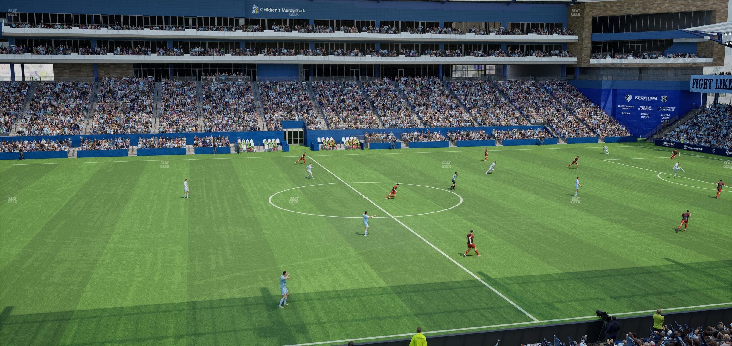 Sporting Park - Section Premier Terrace Tables East Seat View