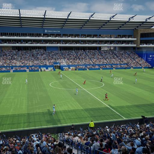 Sporting Park - Section Premier Terrace Tables East Seat View