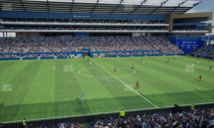 Sporting Park - Section Premier Terrace Tables East Seat View