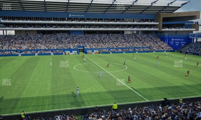 Sporting Park - Section Premier Terrace Tables East Seat View