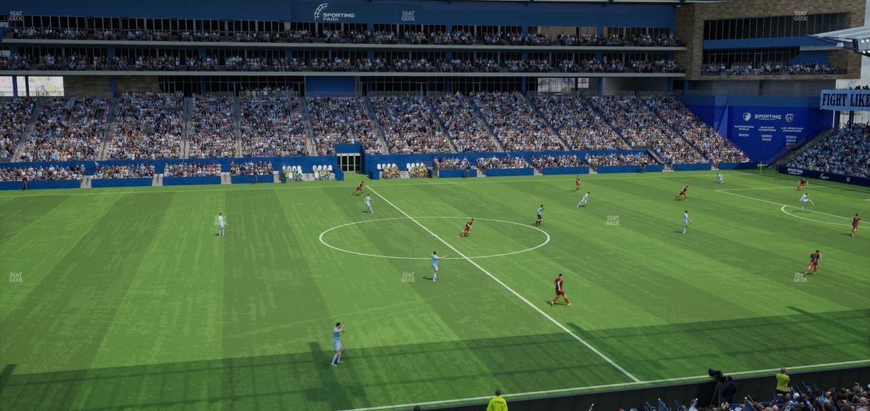 Sporting Park - Section Premier Terrace Tables East Seat View