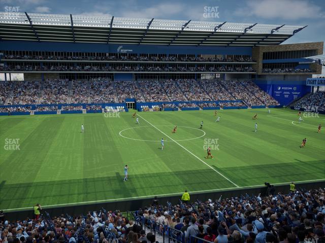 Sporting Park - Section Premier Terrace Tables East Seat View