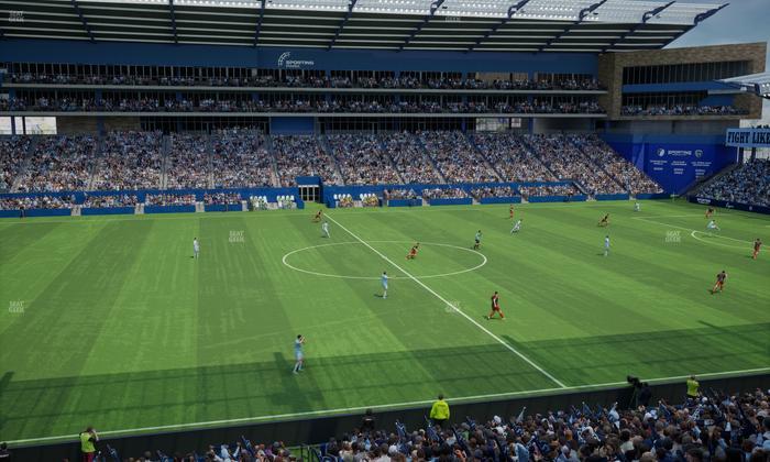 Sporting Park - Section Premier Terrace Tables East Seat View