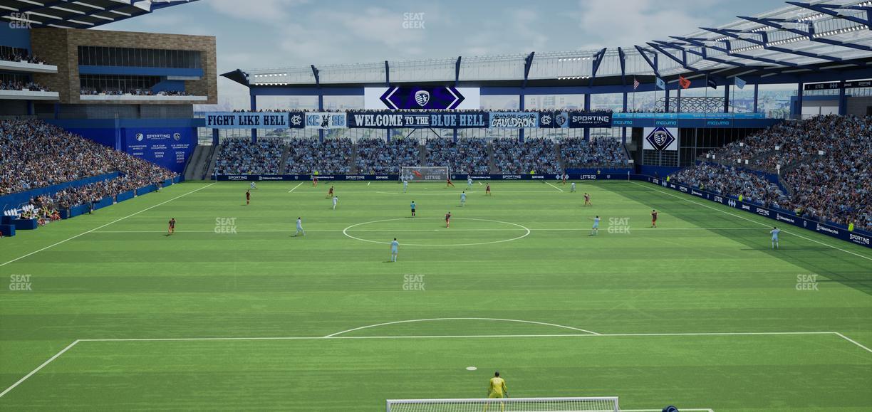 Sporting Park - Section Premier Terrace Tables South Seat View