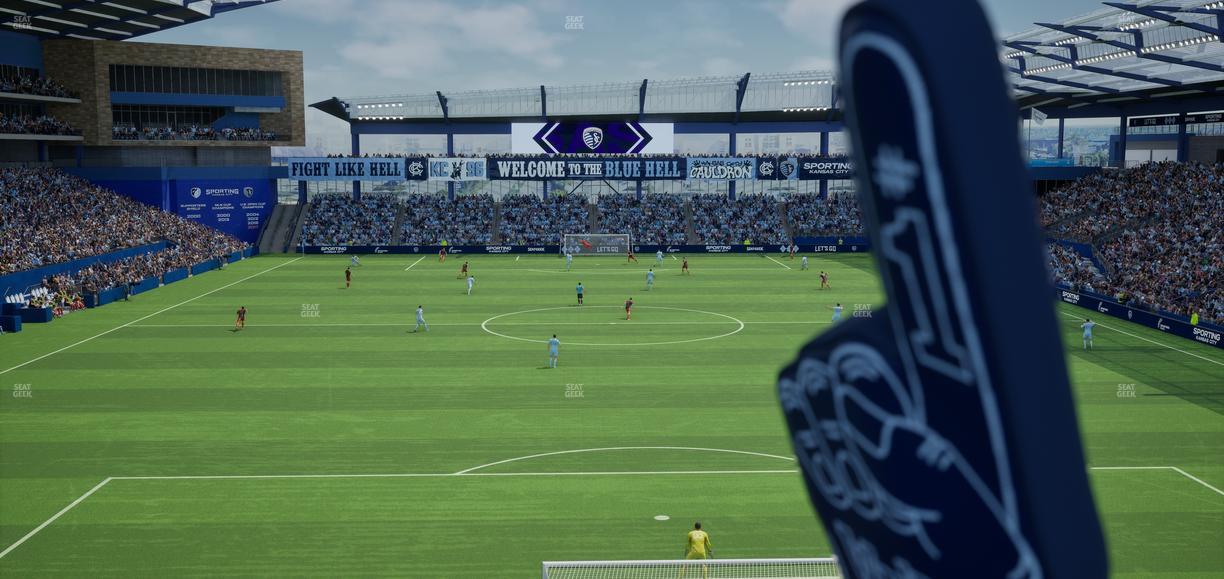 Sporting Park - Section Premier Terrace Tables South Seat View