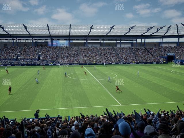 Sporting Park - Section Shield Club 106 Seat View