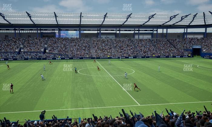 Sporting Park - Section Shield Club 106 Seat View