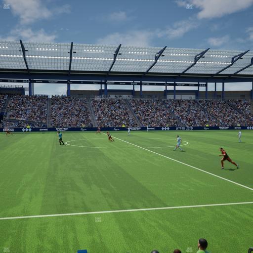 Sporting Park - Section Shield Club 106 Seat View