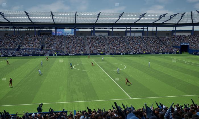 Sporting Park - Section Shield Club 106 Seat View