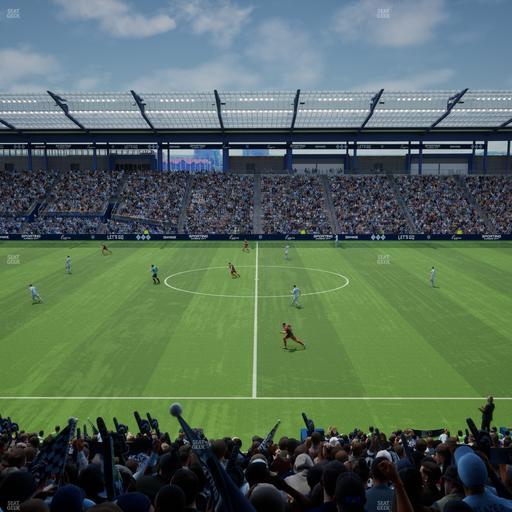 Sporting Park - Section Shield Club 107 Seat View