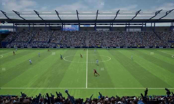 Sporting Park - Section Shield Club 107 Seat View