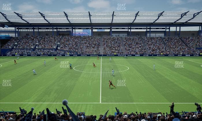 Sporting Park - Section Shield Club 107 Seat View