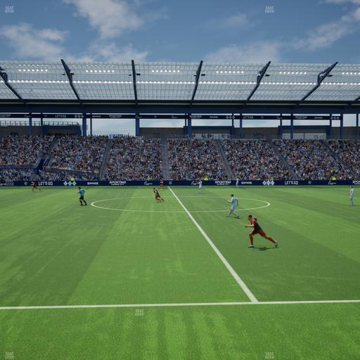 Sporting Park - Section Shield Club 107 Seat View