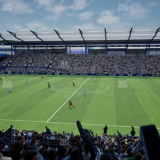 Sporting Park - Section Shield Club 108 Seat View