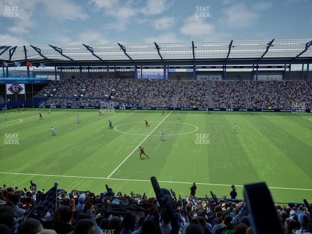 Sporting Park - Section Shield Club 108 Seat View