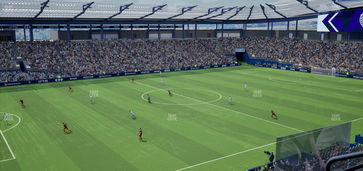 Sporting Park - Section Suite 404 Seat View