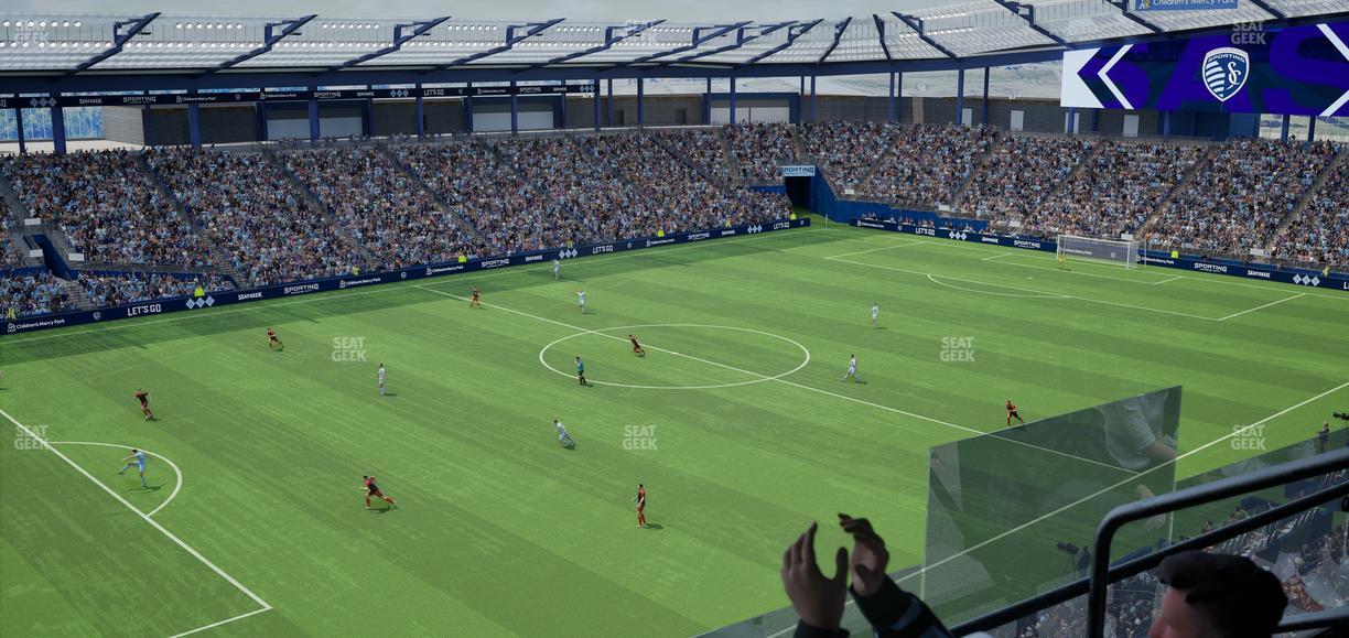 Sporting Park - Section Suite 501 Seat View