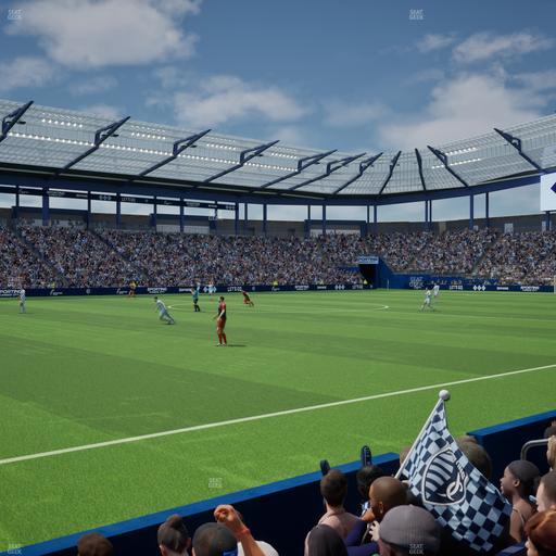 Sporting Park - Section U M B Field Club 1 Seat View