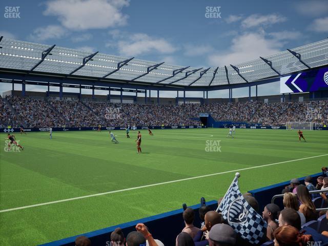 Sporting Park - Section U M B Field Club 1 Seat View