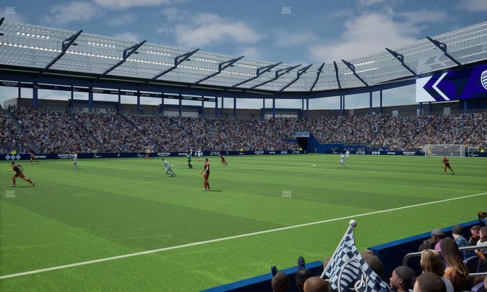 Sporting Park - Section U M B Field Club 1 Seat View