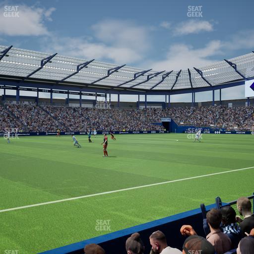 Sporting Park - Section U M B Field Club 1 Seat View