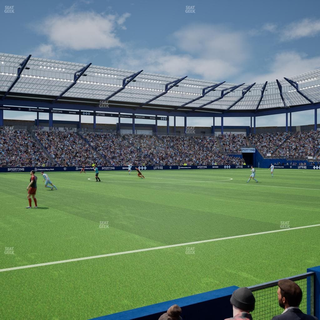 Sporting Park - Section U M B Field Club 2 Seat View