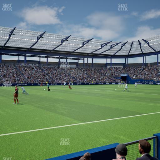 Sporting Park - Section U M B Field Club 2 Seat View