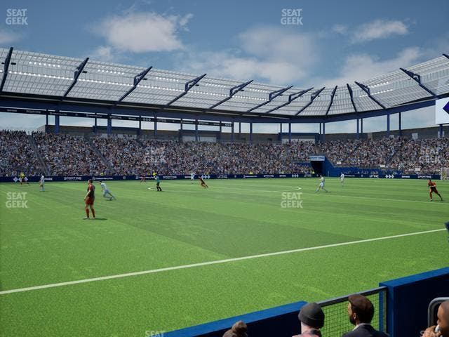 Sporting Park - Section U M B Field Club 2 Seat View