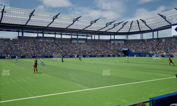 Sporting Park - Section U M B Field Club 2 Seat View