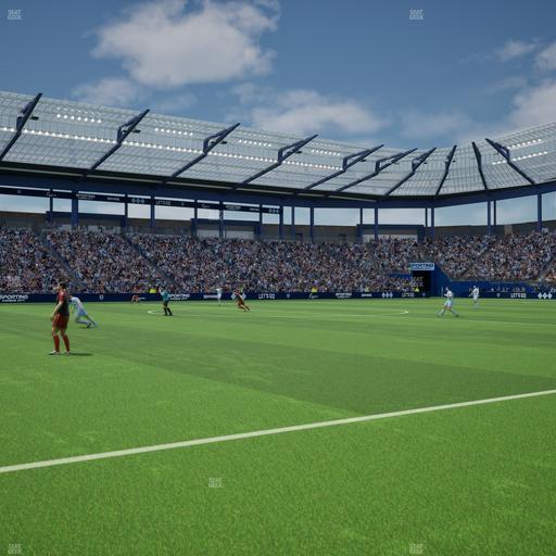 Sporting Park - Section U M B Field Club 2 Seat View